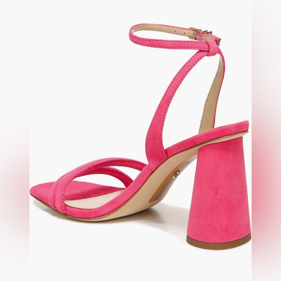 🌸 NWT BNIB • Sam Edelman Kia Strappy Sandal in Dahlia Pink • 9M - Picture 3 of 10